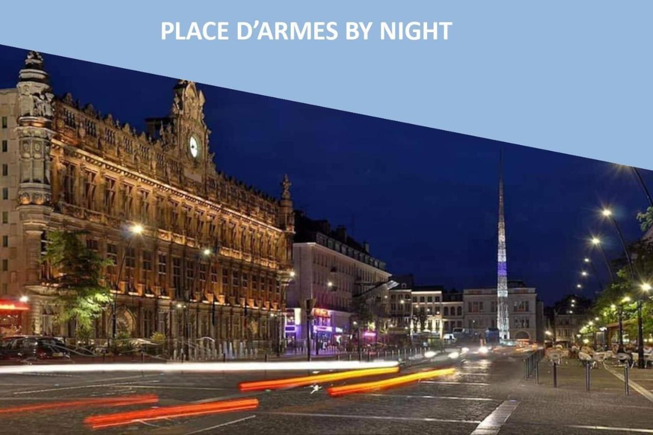 Design Appart - Hyper Centre - Tram - Free Wifi - Lerelaisdodile21 Valenciennes Ngoại thất bức ảnh